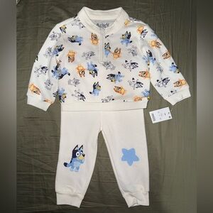 Bluey Matching Baby Jogger Set